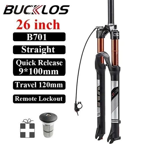 26/27.5/29er MTB Bicycle Air Suspension Fork Straight/Tapered Travel 120/140mm  - Picture 13 of 45