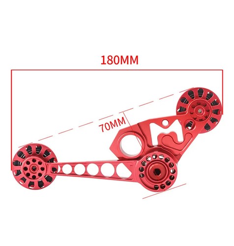 Folding Bike Chain Guide Single Speed 2-3 Speed Rear Derailleur Chain Tensioner - Picture 13 of 28