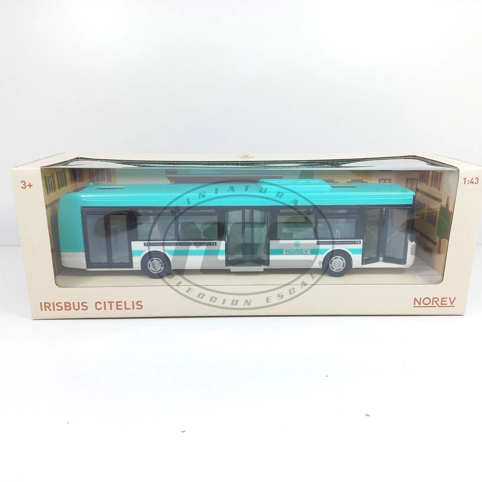 1/43 Autobús bus Irisbus Citelis 2008 blue azul Norev - Imagen 4 de 4