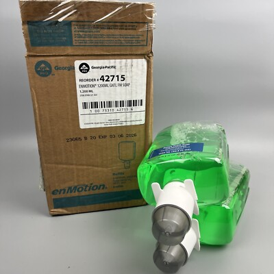 #ad 2 Refills GEORGIA PACIFIC 42715 Tranquil Aloe Foam Hand Soap 1200mL for EnMotion $60.00