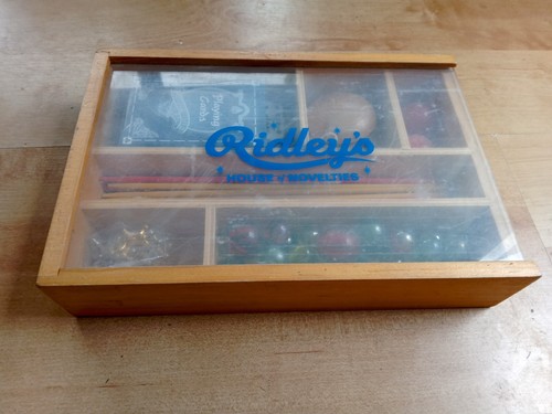 Ridleys House of Novelties Classic Games Compendium In Wooden Box. Mostly Unused - Picture 17 of 17