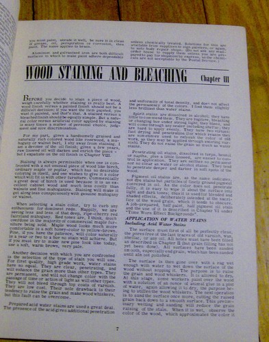 RARE vintage 1950s BENCH & BRUSH booklet FURNITURE REFINISHING manual groundwork - Picture 2 of 2