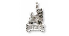 Westie Pendant Jewelry Sterling Silver Handmade West Highland White Terrier Pend