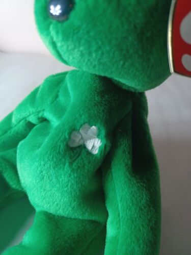 TY Beanie Baby - ERIN el Oso Irlandés Verde - Imagen 2 de 7