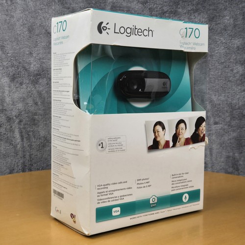 Logitech C170 Webcam 0.3 Megapixel 5MP USB 2.0 PC Video Camera - Picture 4 of 18