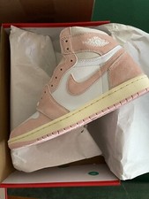 NEW WOMEN’S NIKE AIR JORDAN 1 HIGH OG-WASHED PINK- SIZE 10
