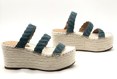 Marc Fisher Rosie Espadrille Platform Sandal Size 9.5M | eBay display picture 1
