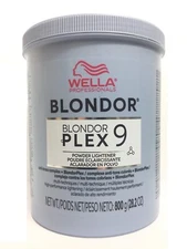 Wella Blondor Plex9 Multi Blond Powder Lightener, 28.2 oz