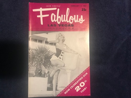 Fabulous Las Vegas Magazine Amy Clawson Louis Armstrong Phyllis  Diller 2/4/1967 - Picture 1 of 12