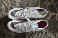 Nike Zoom Ja Fly 3 Track Cleats White Pink DM2338-100 Men  s Size 11.5 NWOB