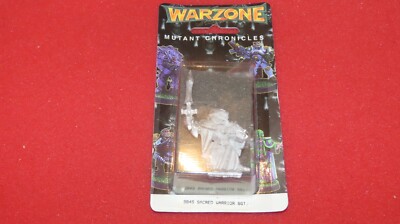 9845 Sacred Warrior Sgt. Sergeant Brotherhood Warzone Mutant Chronicles Blister