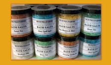 MINT CHOCOLATE FRAGRANCE  GLYCERIN DEAD SEA SALT BODY SCRUB 10oz.