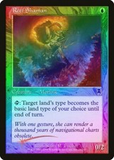Reef Shaman FOIL Apocalypse PLD Blue Common MAGIC THE GATHERING CARD ABUGames