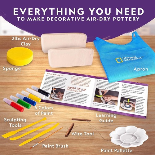 National Geographic Pottery Wheel for Kids – Complete Kit for Beginners - Picture 6 of 9
