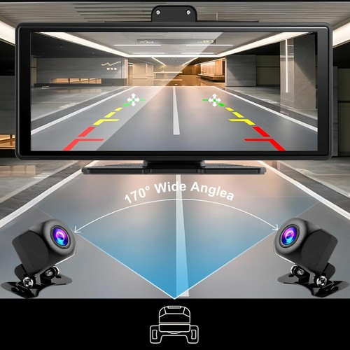 Carplay Bildschirm für Auto, 10,26" HD IPS kabelloses tragbares Autoradio für Apple Carp - Bild 3 von 8