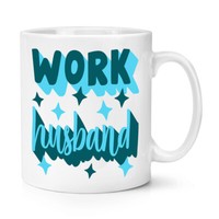 Arbeit Ehemann 284Ml Becher Tasse Liebe Scherz Weiß Tag Geburtstag Lustig Gift