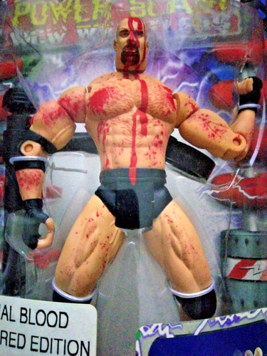 Special Blood Splattered Edition WCW GOLDBERG 2000 Power Slam Actionfigur RAR - Bild 23 von 24
