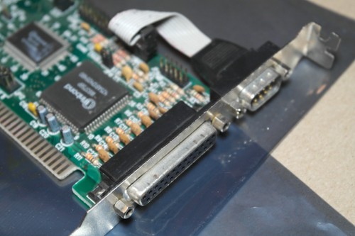 Windbond ISA I/O card paralell serial gameport port W83757F PTI-227W - Picture 5 of 6