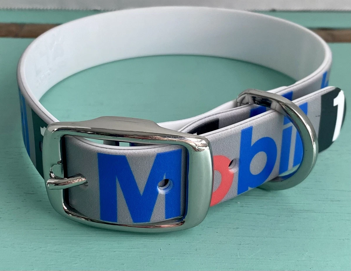 C4 Dog Collar Mobil 1 Red White Blue eBay