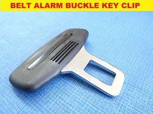 PEUGEOT 107//108 2008//206 crème ceinture boucle alarme Clip clé fermoir de sécurité arrêt