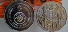 2016 Australia 50 Cents — photo from another recent sale