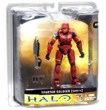 18178 McFarlane Toys Halo 3 Series 1 Spartan Soldier Mark VI Armor Red