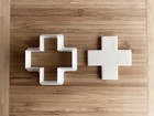 Cross Cookie Cutter Fondant Jewelry Mini Clay Earring Geometric Cutter