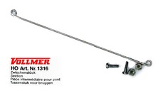Vollmer 1316 Overhead Line Connector 2 Pieces HO NEW