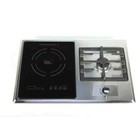 True Induction TI-1+1B 25 in. (Single n Glass-Ceramic Induction+1 Gas Burner)