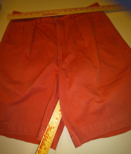 Pantalones Cortos Chinos Polo Ralph Lauren Para Hombre Talla 34 Color Salmón - Imagen 3 de 7
