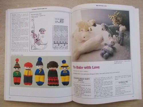 Family Circle~Treasury of Dolls & Cuddly Toys to Sew, Knit, Crochet~112pp P/B~ - Picture 6 of 12