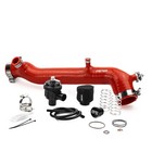 RPM Red Silicone Charge Tube w/ BOV for Polaris RZR Turbo S 2 & 4 Seat