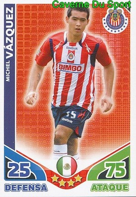 024 VAZQUEZ SPORTIVO GUADALAJARA MEXICO CARD STARS MONDIALES 2010 TOPPS