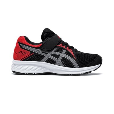 Asics Trainer Jolt 2 PS Kinder schwarz/Sheet Rock 1014A034-008. Blk/Rot UK K9/EUR 27