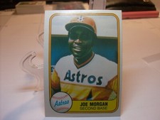 1981 Fleer Baseball    #78 - Joe Morgan - Houston Astros  (98800)