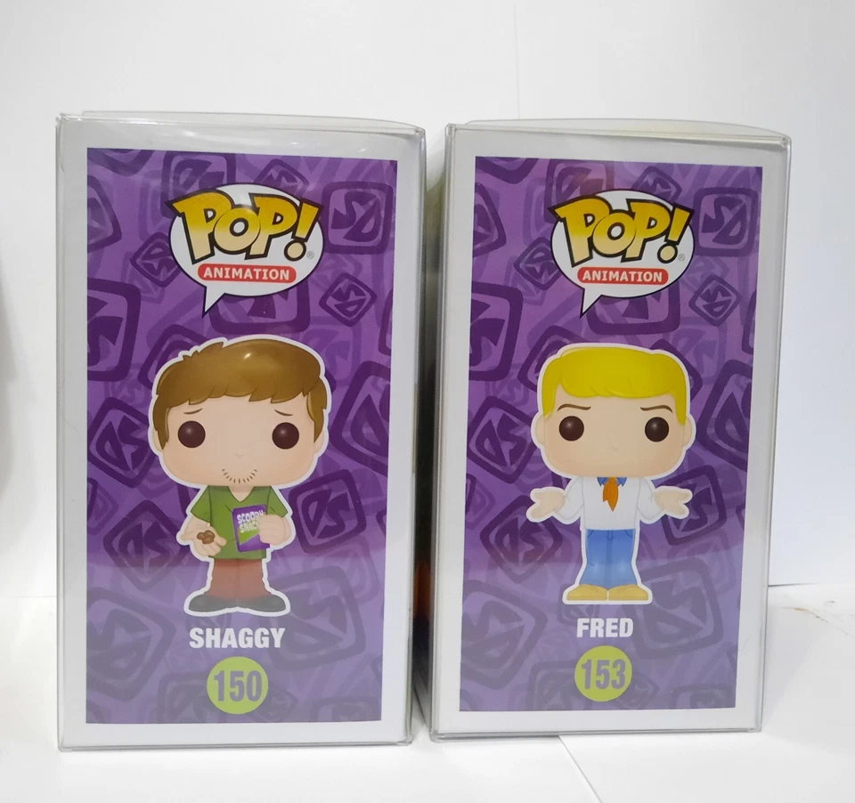 Funko Pop Scooby-doo Set Scrappy Doo Velma Daphne Fred Shaggy Foto 3 de 4