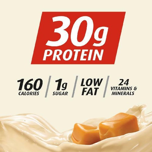 Premier High Protein Shake Caramel 30g Protein Energy Drink Shake 4 Pack 11 Oz - Picture 2 of 7