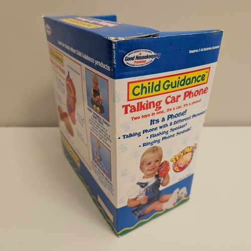 Vintage 1998 Child Guidance Talking Car Phone Jakks Pacific Toddler Toy - Picture 3 of 5