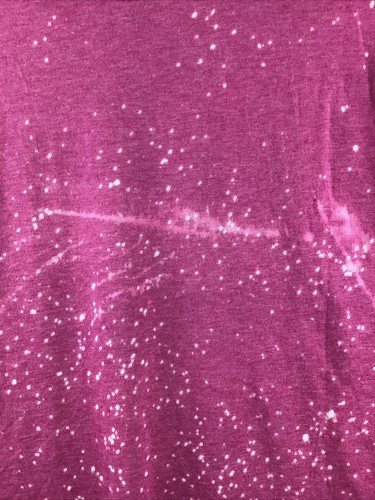 “Peace❤️Love❤️Dolly” Dolly Parton Pink Bleached Sublimated T-Shirt Top Sz. L - Picture 13 of 15