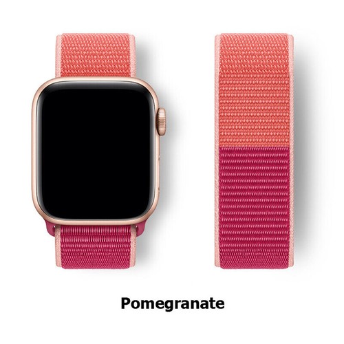 Wrist Soft Band Strap For Apple Watch Series Ultra 8 7 6 5 SE Nylon Sport Loop - Picture 27 of 168
