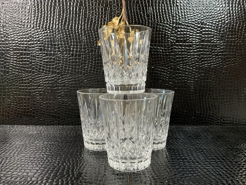 4 Godinger Shannon Kristall 12 Oz Grammatik Double Old Fashioned 4 1/2" Gläser - Bild 6 von 7