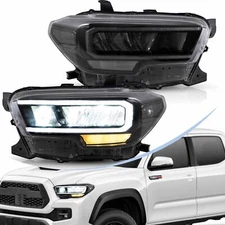 VLAND Full LED headlights For 2015-2023 Toyota Tacoma Reflector Front Lamps