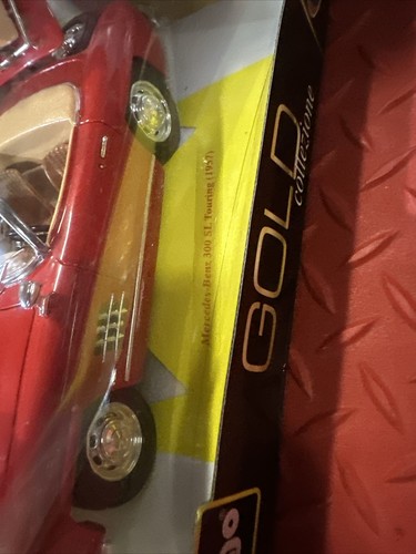 BBURAGO MERCEDES BENZ 300SL TOURING CABRIOLET 1957 -RED 1:18- new IN BOX - Picture 8 of 8