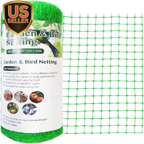 Deer Fence Netting, 7X100 Ft Bird Netting for Garden Protection, against Bird... - Picture 6 of 9