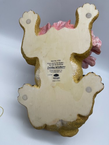 Zelda Wisdom Bulldog Figur LARGE When Your'e The Queen You Can Do Anything - Bild 12 von 14