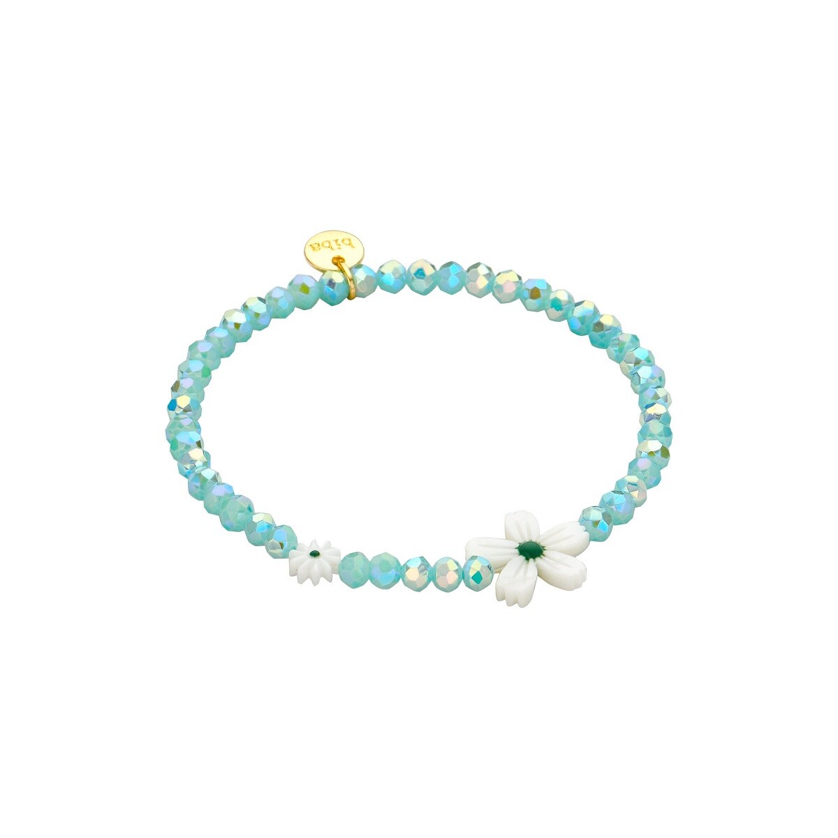 Biba Armband Blumenarmband Türkis