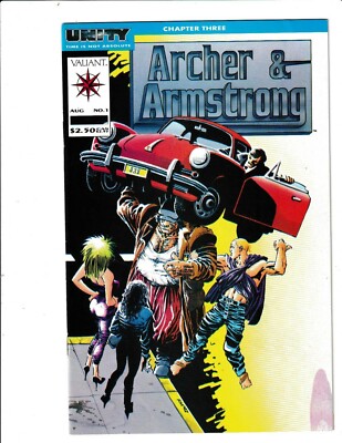 ARCHER &ARMSTRONG #1 NM+M VALIANT KEY