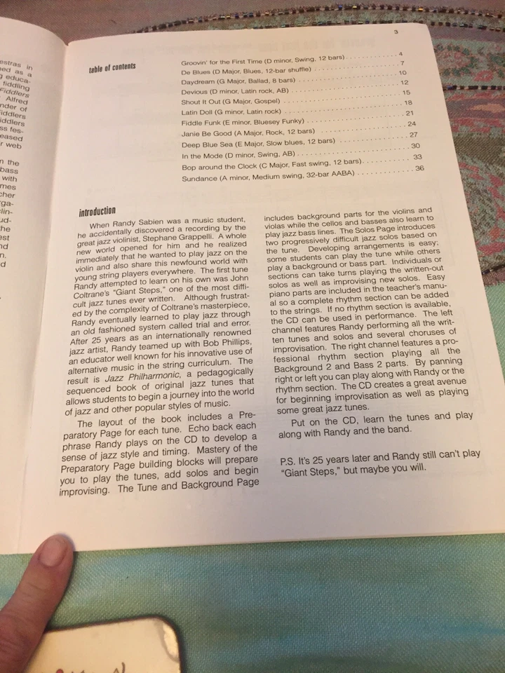 Jazz Philharmonic - By Bob Phillips and Randy Sabien - Image 2 of 4