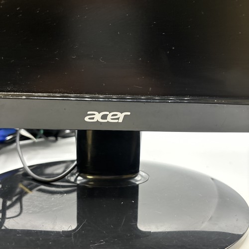 Acer Widescreen LED Monitor S201HL Looks Great/Works PERFECT w/o VGA/DVI Cord(s) - Picture 2 of 7
