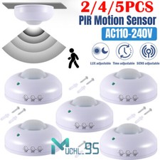 LOT Ceiling Motion Sensor 110V-240V PIR Detector Auto Infrared LED Light Switch